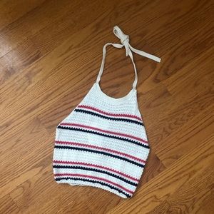 NWT Ten Sixty Sherman Crochet Halter Top